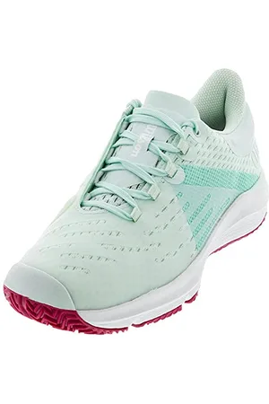Wilson Kaos 3.0 JR dziewczęce buty tenisowe, jasnozielone/białe/różowe, do wszystkich wykładzin podłogowych, do wszystkich typów graczy, - 39 eu