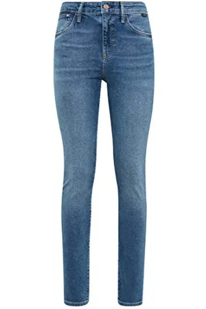 Mavi Damskie dżinsy Lucy skinny, niebieskie (indigo Used 70