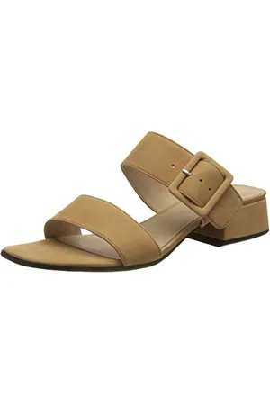 Ecco Damskie sandaÅ‚y na obcasie Elevate Square Toe Slide, - 35/35.5 EU