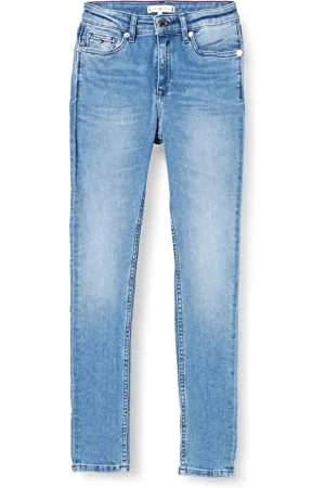 Tommy Hilfiger Dziewczęce Sylvia HR Skinny spodnie, lekko rozciągliwy, 86