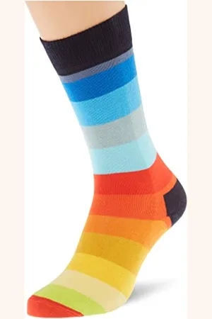 Happy Socks Stripe Sock, kolorowe i zabawne, Skarpety dla kobiet i mężczyzn, (41-46)