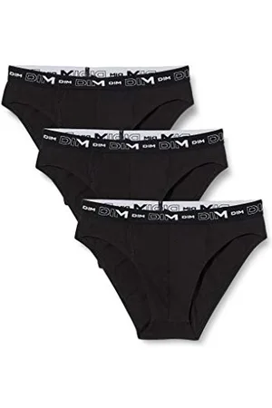 Dim Slip Coton Stretch oddychające męskie x3, Noir (Noir/Noir/Noir 0 Hz), M