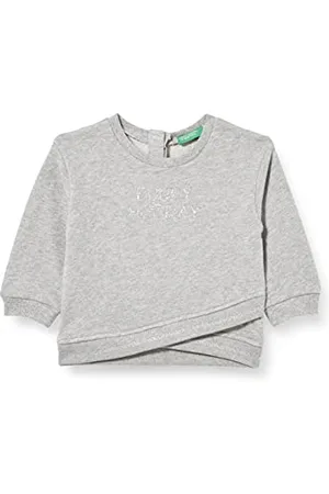 Benetton Dziewczęca bluza z kapturem, , 68 cm