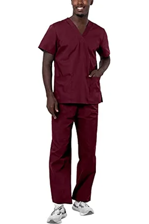 ADAR UNIFORMS Adar uniwersalne peelingi unisex - zestaw do szorowania ze sznurkiem uniseks, , XXL