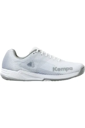 Kempa Wing 2.0 damskie buty do piłki ręcznej, Blanc/Gris Froid, 4 UK