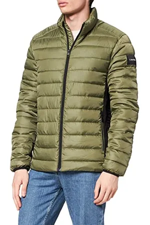 Calvin Klein Męska kurtka z logo z recyklingu, , XS