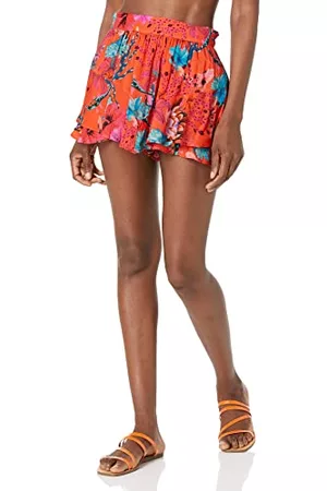 Desigual Kobieta Szorty - Womens Short_Alondra Swimwear Cover Up, pomarańczowy, M