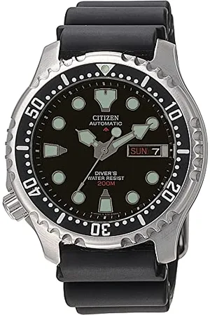 Citizen NY0040-09EE Zegarek Męski, Ø 42 mm, Srebrny/Czarny