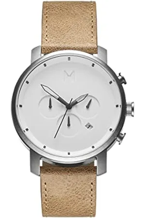 MVMT Chronograf zegarek kwarcowy dla mężczyzn kolekcja chrono z bransoletką ceramiczną, skórzaną lub ze stali nierdzewnej, , pasek