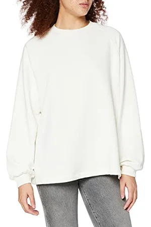 NA-KD Długi Basic Sweter damski, biały, L