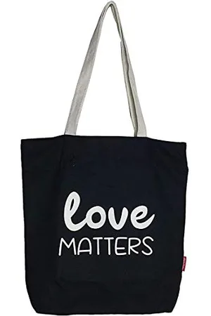Hello-Bags Econanos Hellobags2019 torba plażowa, 38 cm, czarna (negro)