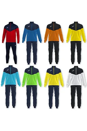 Joma Męski dres treningowy Oxford, neonowo-zielony, granatowy, XXXXXXS
