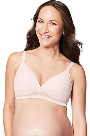 Cake Lingerie Cake Maternity Mousse biustonosz do karmienia piersią, wyściełany bezprzewodowy biustonosz ciążowy, , 80D