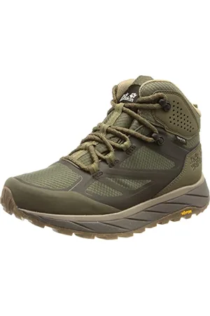 Jack Wolfskin Mężczyźni TERRAVENTURE TEXAPORE MID M buty do chodzenia, Brąz/Beżowy, 42.5 EU
