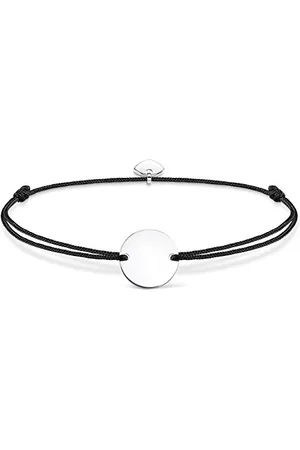 Thomas Sabo Little Secrets damska bransoletka, srebro wysokiej próby 925 e srebro, colore: srebrny czarny, cod. LS018-173-11-L20v
