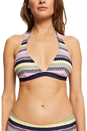 ESPRIT Damska Antigua Beach Pad Halterneck Bikini, , 42/C