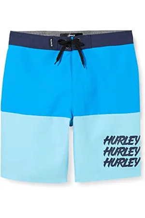 Hurley Chłopięce szorty Hrlb, 3 sztuki spodenek, Neptun niebieskie, 158