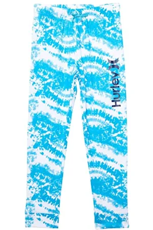 Hurley Dziewczęce spodnie do biegania Tie Dye French Terry, , 8 Lata