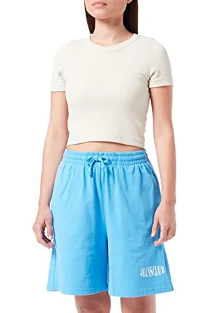 JACK & JONES Jack&Jones JJXX JXBARA HW Relaxed Vint Shorts, kolor lazurowy, rozmiar S