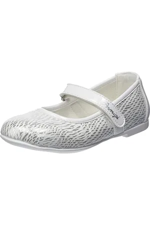 Primigi Dziewczęce Phe 19070 buty do nauki chodzenia, białe, 22 EU, , 22 EU