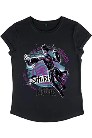 Marvel Damska koszulka Black Panther Shuri Jump Night Women