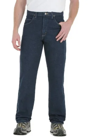 Wrangler Męska odzież robocza Riggs FrRelaxedFitJeans, 44W x 34L