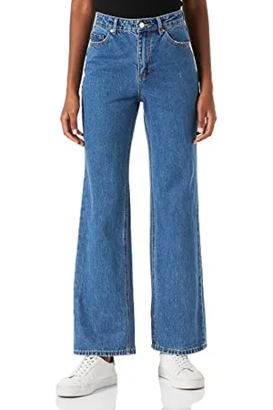 VERO MODA VMKITHY dżinsy damskie o luźnym kroju z wysokim stanem, , 27W / 34L