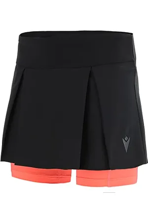 macron Damska spódnica Run Kona Scb Zelda Light Ncoral, czarno-koralowa, XS, , XS