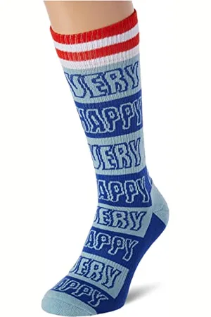 Happy Socks Happy Stripe Crew Sock, kolorowe i zabawne, skarpety dla kobiet i mężczyzn, wielokolorowe (41-46)
