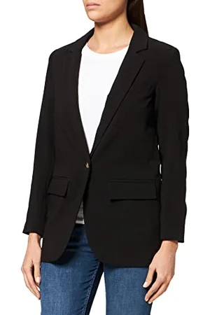 Object Damska bluzka biznesowa OBJSIGRID L/S NOOS luźna, czarna, 40