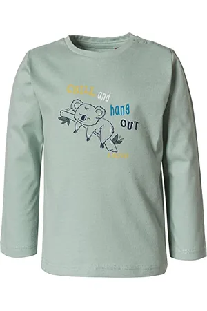 QS by s.Oliver Junior Unisex Baby 405.10.202.12.130.2109530 T-Shirt, Aqua, 62