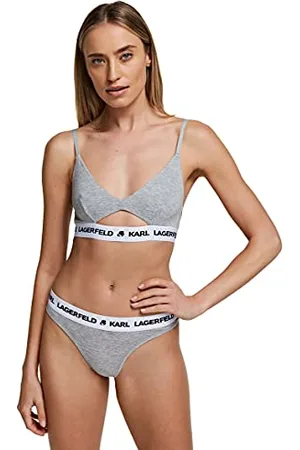 Karl Lagerfeld Damski biustonosz z logo Peephole, , S