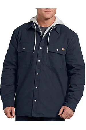 Dickies Męska luźna bluza z kapturem kaczka pikowana koszula kurtka duża