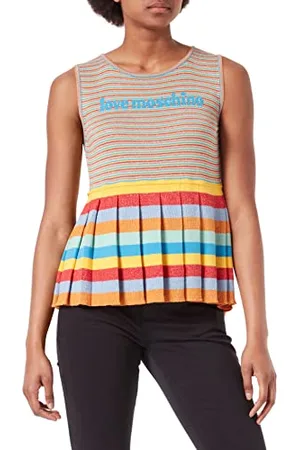 Moschino Damska koszulka Lurex Viscose-Cotton, , 40