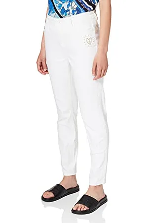 Desigual Damskie spodnie na co dzień Denim_alba, , 50 PL