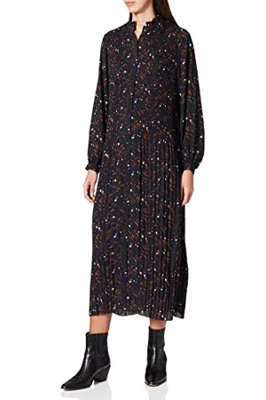 SELECTED Damska sukienka Slfjosie Ls Ankle Shirt Dress Ex, , 36