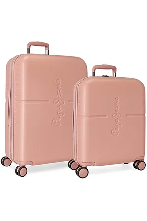 Pepe Jeans Zestaw walizek Highlight, 48 x 70 x 28 cm, różowy, 48 x 70 x 28 cm, zestaw walizek