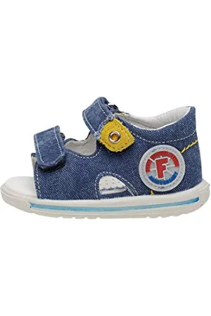 Falcotto Unisex dziecięce sandały Nemo, niebieski - Niebieskie dżinsy 0c06-19 EU