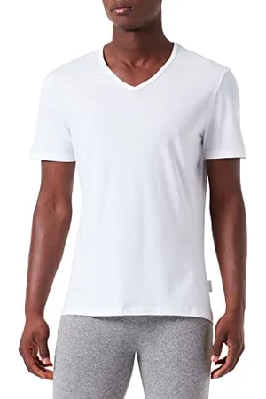 Sloggi Men EverNew Shirt 03 V-Neck, Bokserki Mężczyźni, Biały (biały), 8