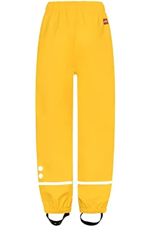 KABOOKI LEGO Wear PUCK 101 - RAIN PANTS, Spodnie przeciwdeszczowe chłopięce, Gelb (Żółte 225), 128
