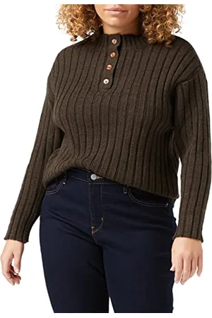 NA-KD Damski sweter z dzianiny na guziki, , 36