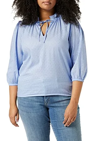 SPARKZ COPENHAGEN Damska koszula Indi Top Crop Sleeve