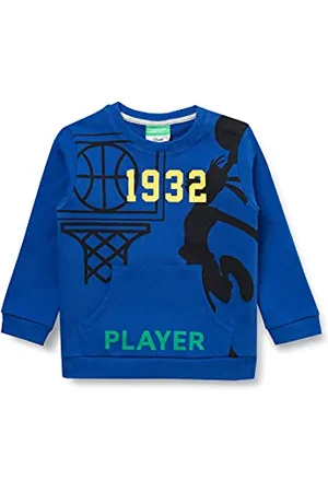 Benetton Bluza z kapturem dla chłopców, , 82