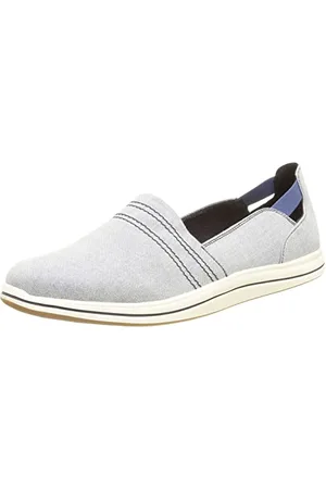 Clarks Damskie mokasyny Brinkley Step, Denim, 4 UK