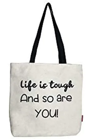 Hello-Bags Econanos Hellobags2019 torba plażowa, 38 cm, biała (BLANCO)