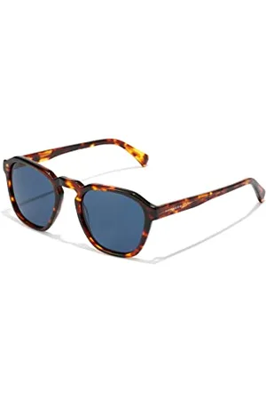 Hawkers Unisex czarne (czarna kurtka-Havana Dark Blue) okulary przeciwsłoneczne, , One Size, , jeden rozmiar