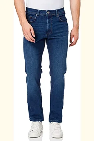 Bugatti Męskie dżinsy Regular Fit Five-Pocket Denim bawełna stretch, , 33W / 34L