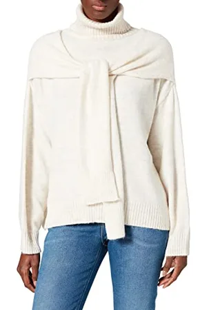 NA-KD Damski sweter z dzianiny z przodu, , 36