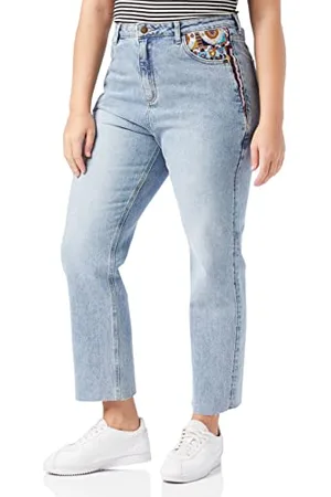 Desigual Dżinsy damskie Denim_Rivers, , 36 PL