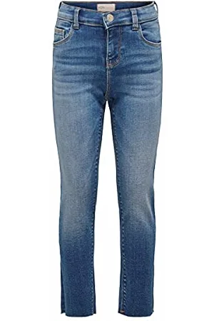 ONLY Dziewczęce Konemily St Raw Med Blue Noos Jeans